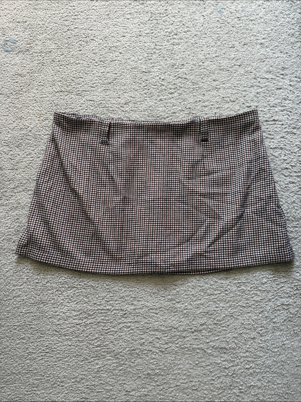 Abercrombie & Fitch Navy/Orange/Brown/Cream Mini Skort | Sz XL